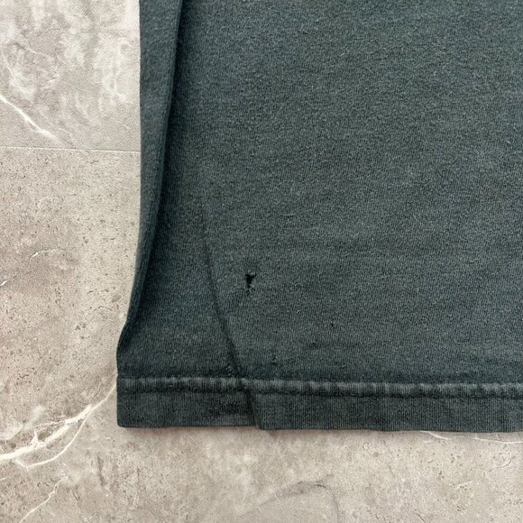 Vintage Harley Davidson Graphic Tee Mens Large Chrome Skull Ohio Black Shirt - Picture 7 of 11